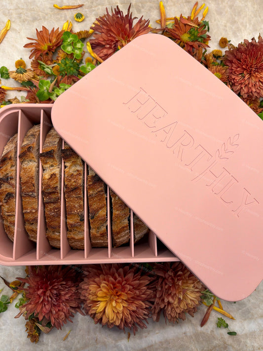 Hearthly™ Bread Freezer Box in Dusty Rose